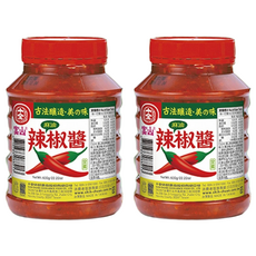 十全 富山麻油辣椒醬，古法釀造, 630g, 2罐
