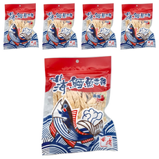 北海 鱈魚香絲 大 麻辣寬條, 90g, 5包
