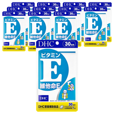 DHC 維他命E 30日份, 100%植物萃取, 增進肌膚與血球的健康, 30顆, 10.2g, 12包