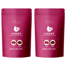午茶夫人 紅棗國寶茶包 Set 12包, 無添加物無咖啡因，孕婦哺乳適用，幫助入睡，氣色紅潤, 3g, 2袋