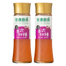 健康廚房 泰式甜辣拌醬, 經典泰式風味 酸甜不嗆辣, 200ml, 2瓶