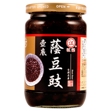 江記壺底蔭豆豉，台灣名產, 360g, 1罐