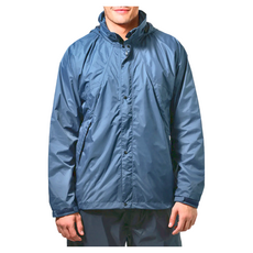 Litume 意都美 中性防水透氣外套 灰藍色 XXL (S-XXL)