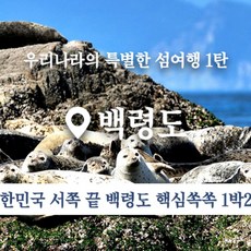 [인천] 홈쇼핑 방영상품 대한민국 서쪽끝 절경 끝판왕 백령도 1박2일 여행