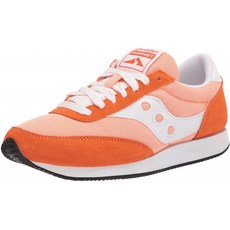 사우코니 여성 호넷 스니커 오렌지/화이트 6.5 미디엄 패션 스니커즈