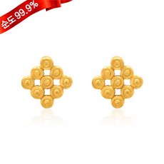 순금24k베이직서클귀걸이