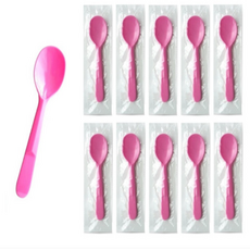 생활을그리다 12cm 개별포장 핑크 미니스푼, 150개입, 6개