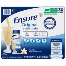 엔슈어 오리지널 뉴트리션 쉐이크 237ml 30팩 배송, 7.11L, 30개