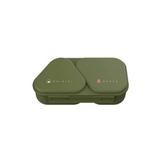OSK 도시락 주먹밥 런치 잡지 않고 만들 수 있고 반찬도 들어가는 주먹밥 카키 누름틀 / 뚜껑을 분리 전자레인지 OK / 일제 LS15, 1개