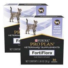 Purina 퓨리나 포티플로라 고양이 프로바이오틱 FortiFlora Cat Probiotic Supplement 30 Sachet x 2팩 - 포티플로라