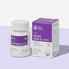 팜엔탑 비타민D 1000 d3 500mg x 60정, 본상품선택, 60개, 1개