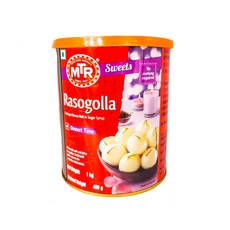 MTR Sweet Rasogolla (Rasgulla) 1kg 달달한 라스굴라 (간식), 1개