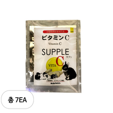 산코 supple428 비타민C 토끼 영양제, 20g, 7개