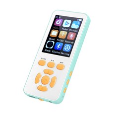 Yaergor X80 HD MP3/MP4 음악 플레이어 2.4형 LCD 200시간 음악 플레이어 Bluetooth 워크맨 알람 기록기, 없음, YGX80B32G