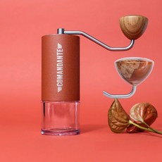 코만단테그라인더 커피 분쇄기 C40 MK3 핸드밀, 선셋 오렌지 C40MK4