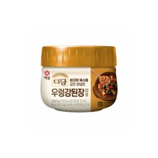 cj제일제당(주) 다담 우렁강된장양념, 500g, 3개