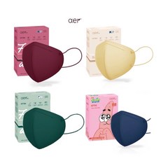아에르 kf94 /한정판 씨에스/ 베이지 와인 그린 네이비 아이보리/ 블랙 그레이 / 10매, 아에르 네이비대형특가, 대형