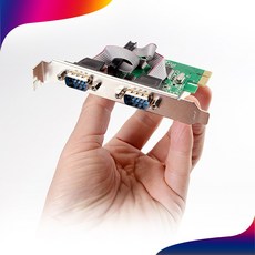 넥스트유 NEXT SL602 PCIe 기타인터페이스카드 2포트 Serial PCI-Express Card 직렬연결방식 데이터처리