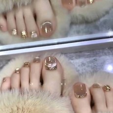 잇템샵 100여종 여름 패디팁 패디큐어 네일팁 셀프 네일 아트 붙이는네일 페디큐어+인증글루+양면테잎 세트상품, 1개, 1차-바캉스패디팁(087)