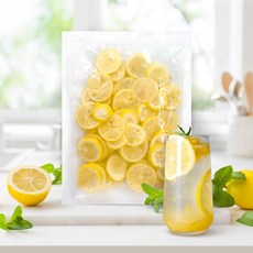 IQF 냉동 레몬 슬라이스 500g, 1개
