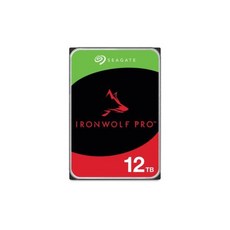 Seagate New IronWolf Pro 12TB ST12000NT001 Enterprise NAS Internal HDD 하드디스크[세금포함] [정품] 컴퓨터 노트북 데스