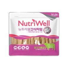 애견간식 뉴트리웰 간식타임 양고기통갈비 320g 강아지간식