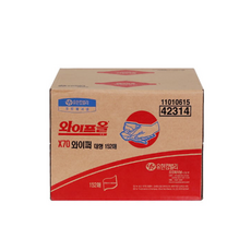 와이프올 X70 와이퍼 152매 1박스 산업용 정비용 오물제거 흡착포 42314, 1세트