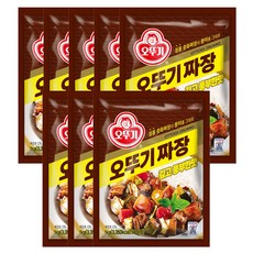 오뚜기 짜장 깊고 풍부한맛 과립형, 1kg, 8개