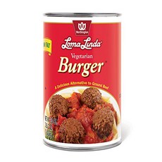 Loma Linda - Plant-Based - Vegetarian Burger (50 oz.) - Kosher Loma Linda-식물성-채식 버거 (1417.5g.)-코셔, nullp