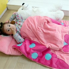 여자아이공주극세사이불