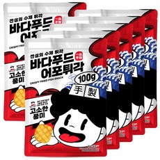 바다푸드 어포튀각 일품수제, 100g, 6개