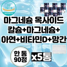 MagnesiumOxide 산화마그네슘정 마그네슘정 스테아린산마그네슘 산화마그네슘 마그네슘옥사이드 마그네시움 남자 남성 여성 여자 온가족 20대 30대 40대 50대 신경 근육, 산화 마그네슘 옥사이드 90정x5통