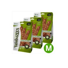  윔지스 베지소시지 L 420g 7p 밸류백 대형견 치석제거 비건 강아지 덴탈껌, 윔지스 베지스트립 M 420g 14p 3개 밸류백 치석 