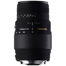 시그마 70-300mm f4-5.6 dg 매크로 slr 망원 블랙