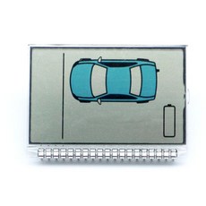 러시아 버전 ZX925 LCD 디스플레이 보안관 ZX-925 원격 양방향 자동차 경보 시스템 자동 시작 정지 키체인, 한개옵션0, 1개