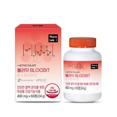 테라랩 블러딧 리포퍼 철분 활성엽산 비타민C 영양제 임산부 임신준비 혈액건강 2개월, 블러딧 1세트, 1세트, 60정
