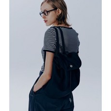 마리떼 MARITHE CIRCLE LOGO BACKPACK black 1MG24SBG102BLK 103669