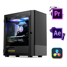 4K 영상편집 컴퓨터 고사양 유튜브 동영상 프리미어 프로 방송용 영상편집용 PC 인텔 i5, 영상편집 8번, WIN11 Home, 500GB, 16GB, 화이트
