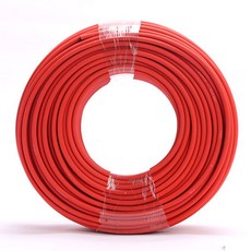 패널 발전 AWG PV 태양광 4 14 MM2 와이어 연결 케이블 블랙 레드 6 12/10 2 5 XLPE, 14 AWG 2 5MM2, 1 METER, 1개