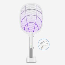 WD947G 전기모기채 모기퇴치등 2in1 해충 모기퇴치기 C타입 충전식, 947G
