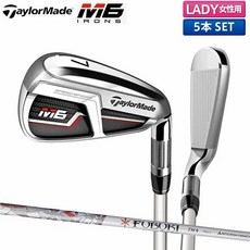 테일러메이드 M6 여성용 아이언 5개 세트 FUBUKI TM4, 5개 (I7~9 / PW / SW)