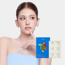 푸드올로지 마인드풀 지중해 샐러드 캔디 레몬사과맛 식이섬유캔디, 1개, 30정