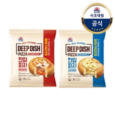 [사조대림] [대림냉장] 한입피자 콤비네이션 80g x5개 /고르곤졸라, 5개