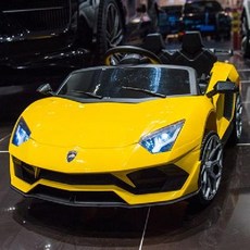 람보르기니 어른용 유아용 어린이용 전기자동차 4륜 원격제어 장난감 충전식 유모차 전동차, 전기 구동, 9. 리모콘+스윙+가죽시트+배터리+블루투스