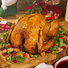 [연말 홈파티 요리] 존쿡 델리미트 바베큐 홀터키 통칠면조 구이 4kg, 없음, 1개