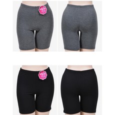 편한착용감 부드러운기모 겨울 5부속바지 월동준비 털