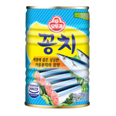 꽁치캔 400g, 4개