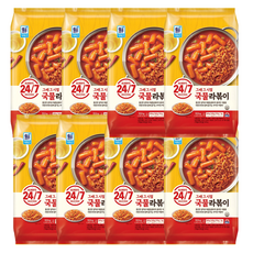 사조몰 그때그시절 국물 라볶이 553g x8개, 8개