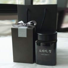 도라지청 430g (지함포장) 선물세트 결혼답례품 회사답례품 돌 백일 답례품 무료문구작성 도라지 홍삼 어르신 간식 금산 금산양전식품 선물, 1개