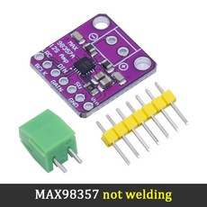 Max98357 I2S 3W Class D Amplifier Breakout Interface Dac Decoder Module Filterles Aud [C00031780], 01-No welding-31780 - 그리폰dac